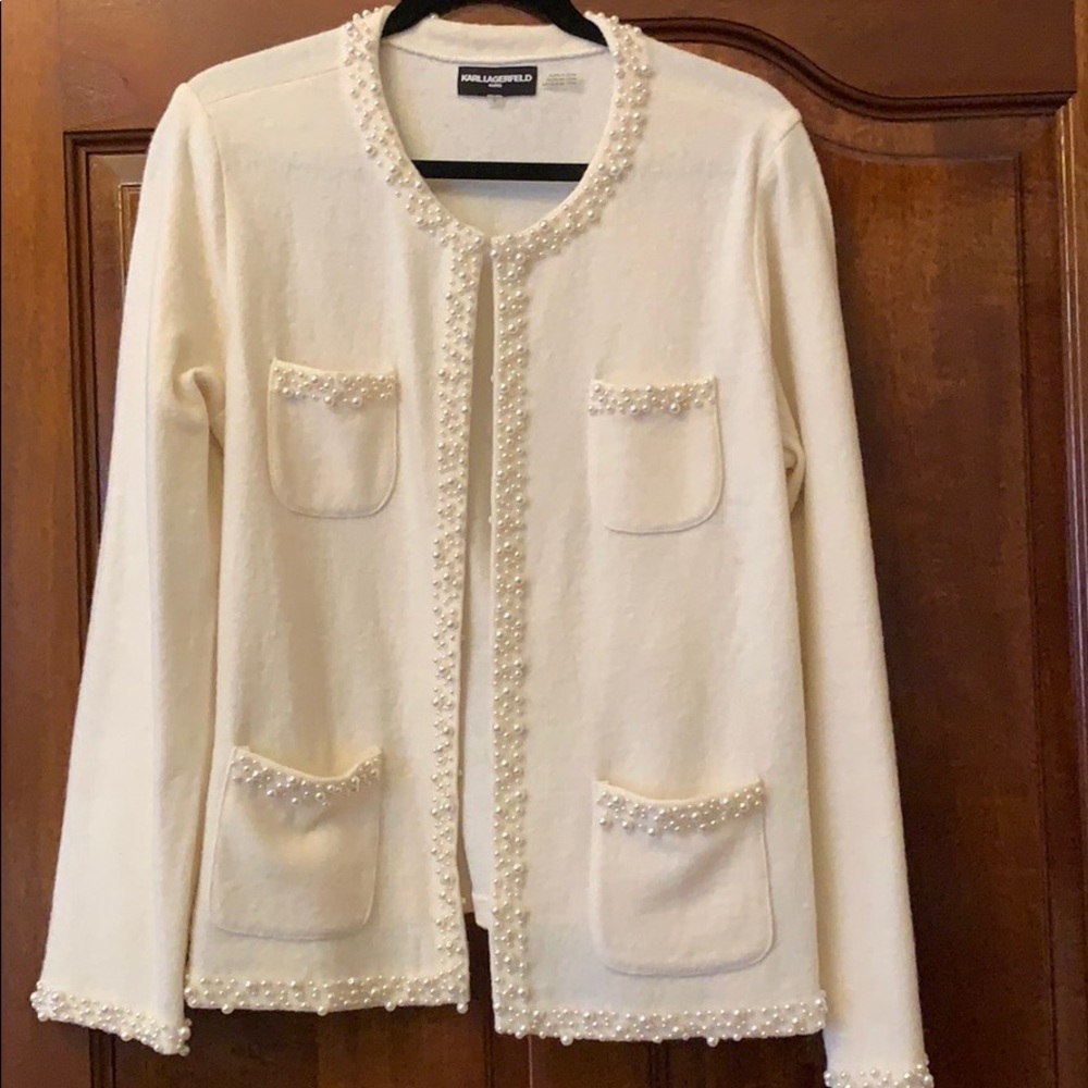 Karl Lagerfeld Pearl Sweater